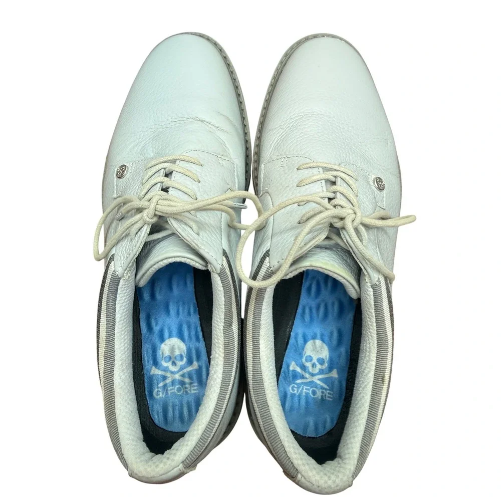 G/FORE Gallivanter Mens Golf Shoes Nimbs Blue Leather G4MA23EF12 Size 10